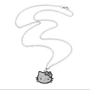 Hello Kitty Necklace Sterling Silver